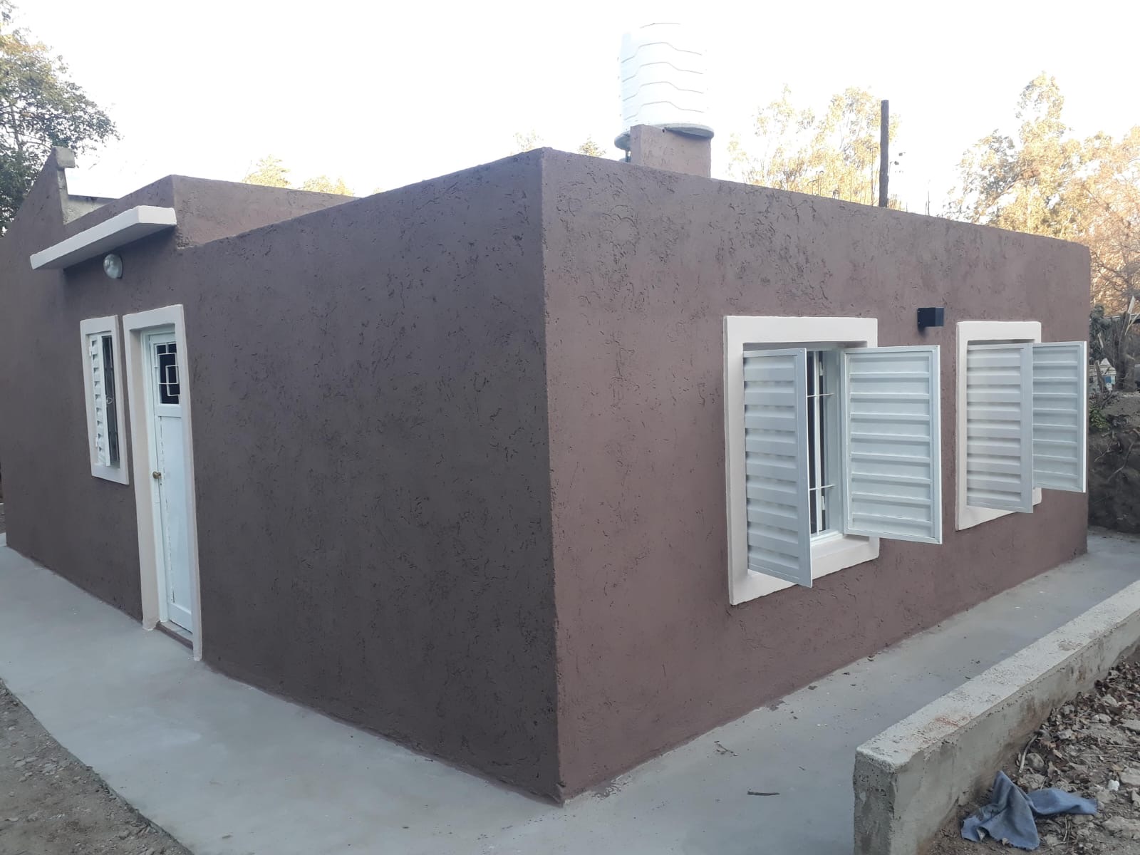 Vista exterior de la casa