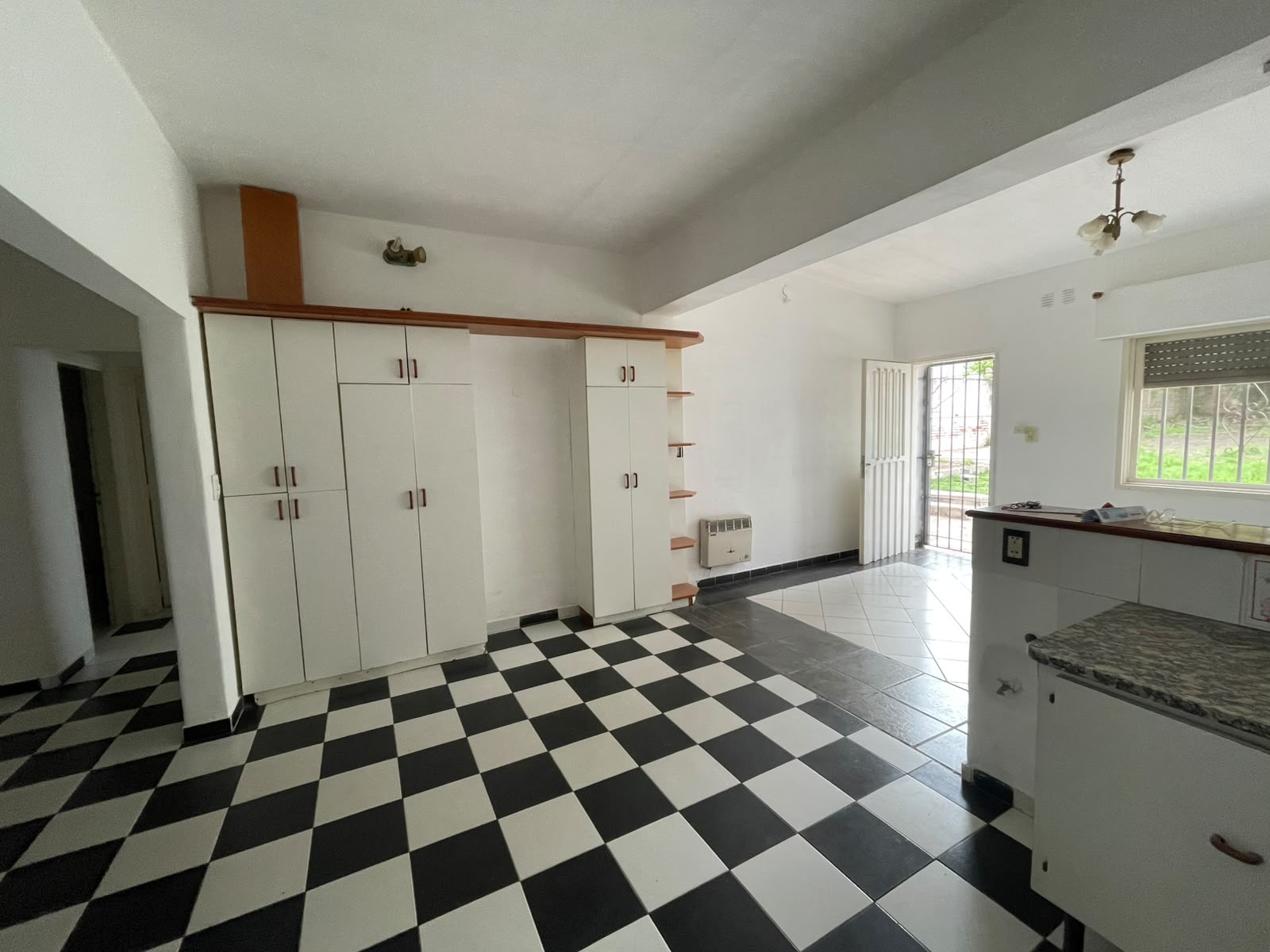 Vista de la cocina comedor