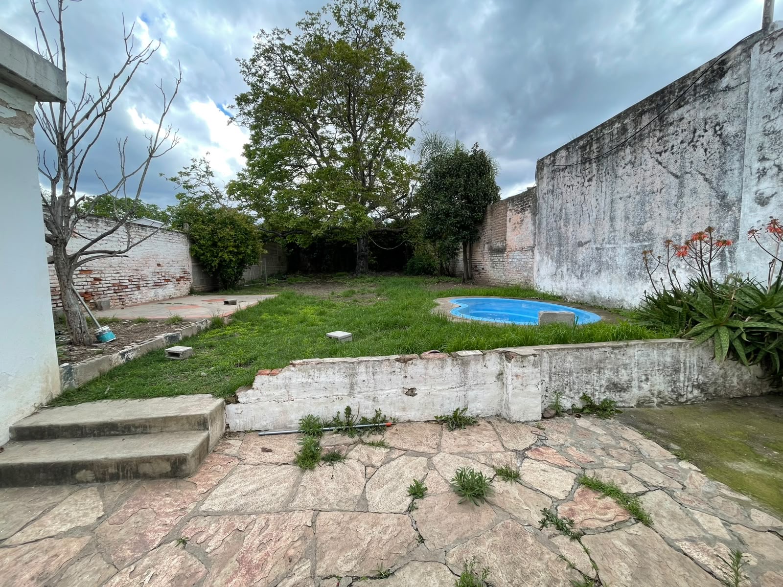 Patio con pileta