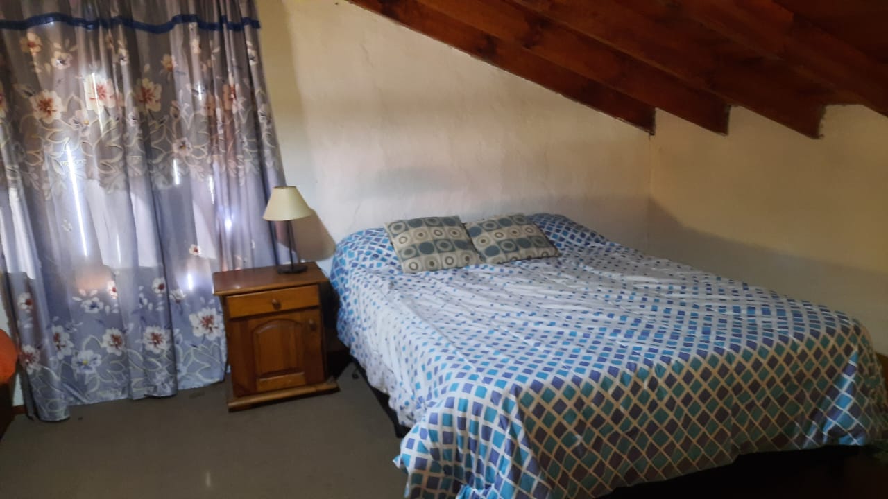 Dormitorio de una cabaña