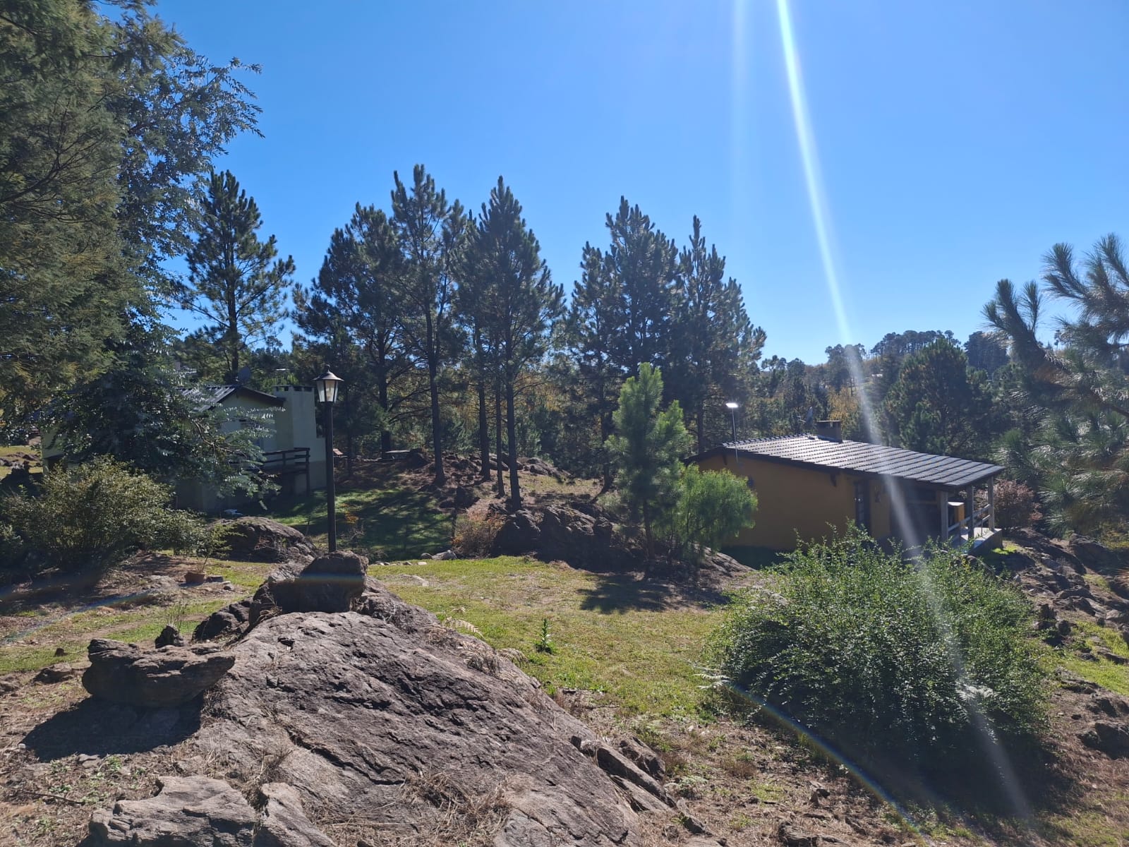 Entorno de bosque y sierras